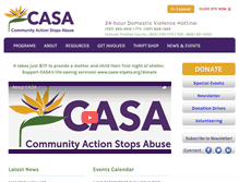 Tablet Screenshot of casa-stpete.org